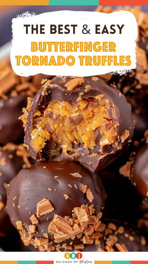 Nutter Butter Truffles Recipes, Recipes With Butterfingers, Butterfinger Cupcakes Recipe, Thanksgiving Truffle Desserts, Butterfinger Balls Recipe Easy, Butterfinger Bits Recipes, Butterfingers Balls, Butterfinger Balls Recipe, Butterfinger Truffles Recipe