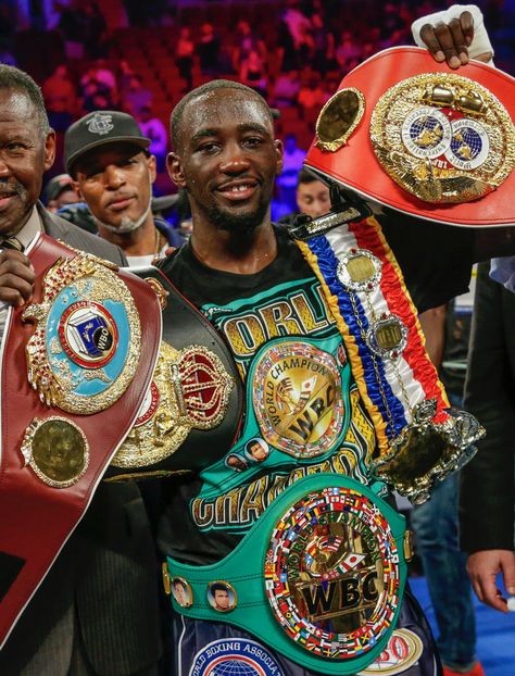 Terence Crawford Boxing Belts, Naoya Inoue, Boxing Drills, Terence Crawford, Boxing Images, Legendary Pictures, Boxing Posters, Boxing History, Ufc Fighters