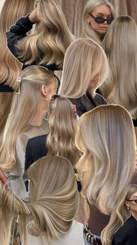 Cool Tone Blonde, Fall Blonde Hair, Summer Blonde Hair, Balayage Blond, Dyed Blonde Hair, Honey Blonde Hair, Ash Blonde Hair, Dark Blonde Hair, Blonde Hair Inspiration