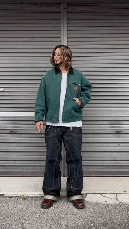 Carhartt J97 Outfit, Outfits For Big Men, 2024 Fits, Big Men, My Fashion, Streetwear Fashion, Street Wear