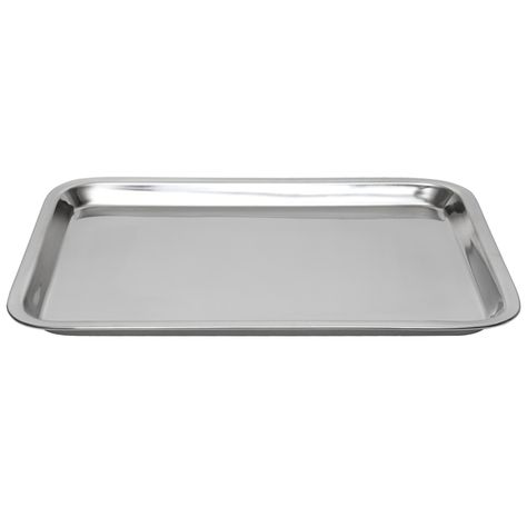 Stainless Steel Heavy Baking Sheet Cookie Sheet Pan, Baking Necessities, Pan Cookies, Kitchen Tray, Stainless Steel Oven, Cooking Pan, Bakeware Set, Cookie Sheet, Baking Sheet