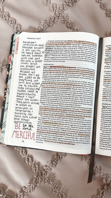 Genesis 19 Bible Journaling, Genesis Highlighting, She Reads Truth Bible Aesthetic, Genesis 11 Bible Journaling, Bible Annotations Genesis, Genesis 13 Bible Journaling, Genesis 20 Bible Journaling, Genesis 12 Bible Journaling, Genesis 7 Bible Journaling