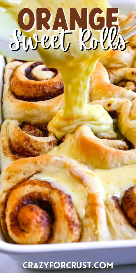 Homemade Orange Cinnamon Rolls, Orange Roll Recipe, Orange Icing For Cinnamon Rolls, Sourdough Orange Cinnamon Rolls, Orange Rolls Homemade, Orange Cinnamon Rolls Homemade, Orange Cinnamon Roll, Homemade Orange Rolls, Frosted Cinnamon Rolls