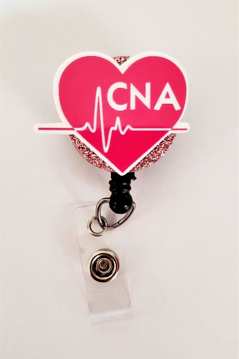 CNA Badge Reel | Gift | ID Badge | Breakaway Lanyard Badge Reel | Badge Reels | Stethoscope ID | Staff Badge | Certified Nursing Assistant Stethoscope Tag, Cna Nurse, Stethoscope Id Tag, Id Lanyard, Certified Nursing Assistant, Stethoscopes, Medical Staff, Nursing Assistant, Id Badge Reels