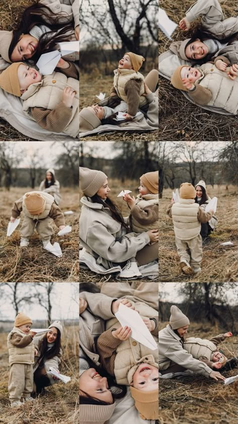 Autumn Family Photography Ideas, Mini Photo Session Ideas Fall, Diy Fall Family Photo Shoot, Casual Winter Family Photo Outfits, Photoshoot Autumn Ideas, Family Photo Props Outdoor, Family Photoshoot Autumn, Family Aesthetic Pictures, Family Autumn Photoshoot