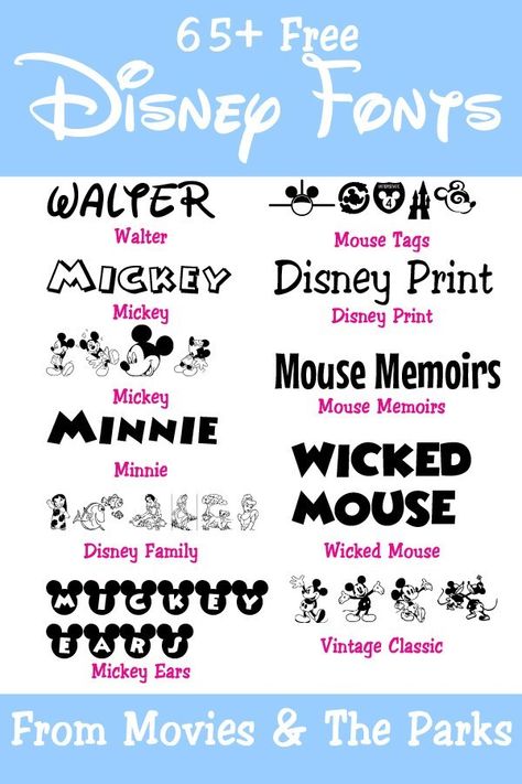 Disney Font Free, Disney Font, Images Disney, Projets Cricut, Disney Print, Cricut Projects Beginner, Christmas Fonts, Cricut Fonts, Cricut Free