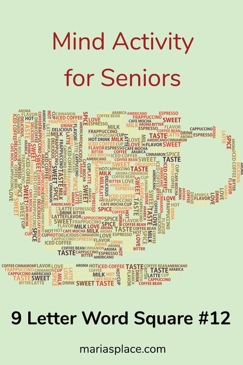 9 Letter Word Square Whiteboard Word Games For Seniors, Whiteboard Games For Seniors, In Room Activities For Seniors, April Activities For Seniors, September Activities For Seniors, Word Games For Seniors, Senior Trivia, Mind Activities, Memory Games For Seniors