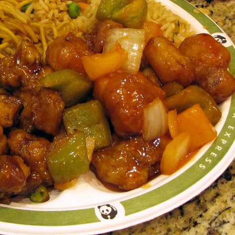 Panda Express Sweet and Sour Chicken Recipe - Secret Copycat Restaurant Recipes Panda Express Sweet And Sour Chicken, Panda Express Sweet And Sour Sauce, Diy Panda, Sweet And Sour Chicken Recipe, Lost Recipes, Sour Chicken Recipe, Cooking Chinese Food, Sweet And Sour Chicken, Sweet Sour Chicken