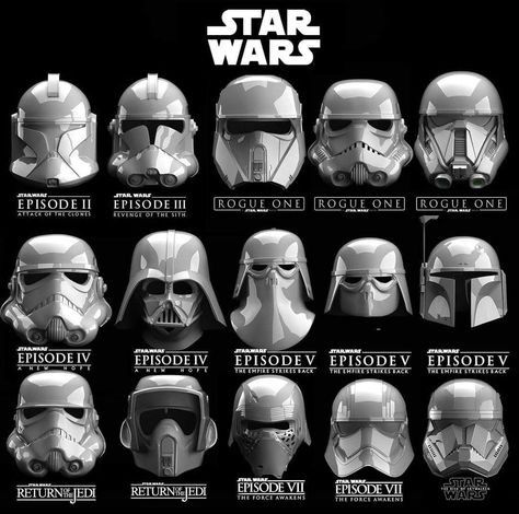 Star Wars Helmet Art, Star Wars Helmet Concept, Starwars Helmet, Star Wars Snowtrooper, Star Wars Armor, Star Wars Helmets, Star Wars Ideas, Star Wars Infographic, Star Wars Helmet