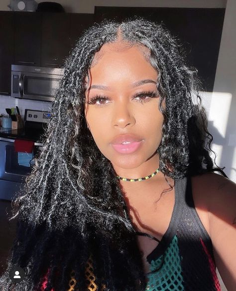 Fox Locs, Human Hair Locs, Jah Locs, Boho Braided Hairstyles, Twists Braids, Braids Wigs, Quick Natural Hair Styles, Faux Locs Hairstyles, Hair Braid Videos