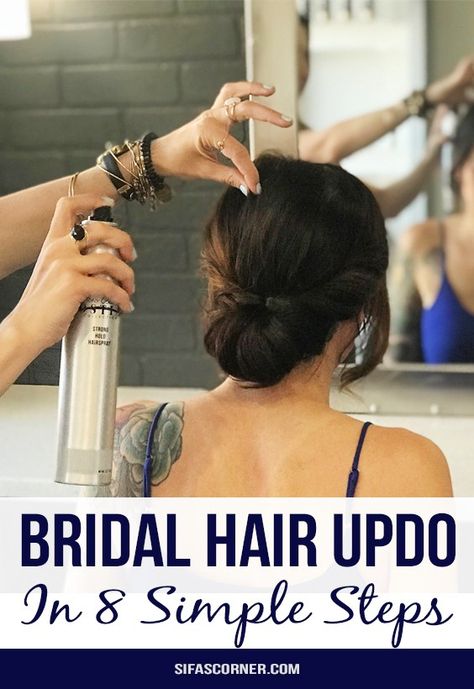 Easy Bridal Hair, Bridal Hair Half Up With Veil, Bridal Hair Updo With Veil, Diy Bridal Hair, Bridal Hair Half Up, Bridal Hair Tutorial, Diy Updo, Bridal Hair Down, Hair Updos Tutorials