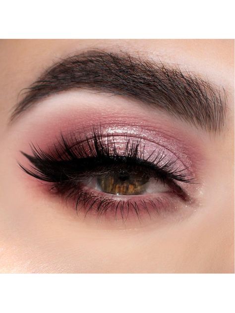 Rosa Make-up, Mauve Makeup, Purple Champagne, Shimmer Highlighter, Goddess Face, Highlighter Eyeshadow, Pink Eyeshadow Look, Wedding Eye Makeup, Prom Eye Makeup