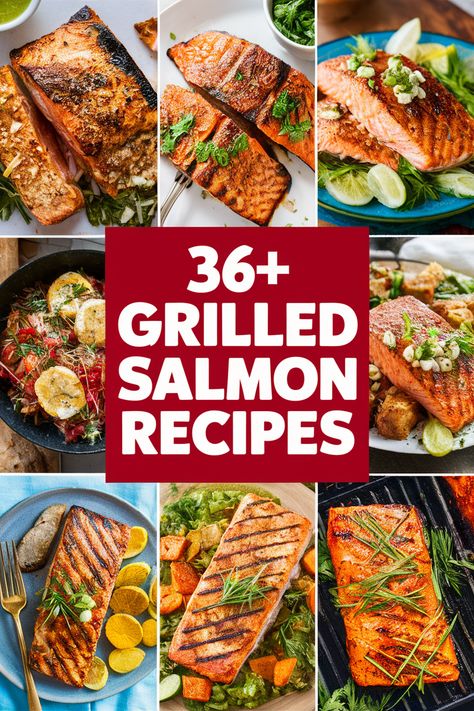 36+ Feel-Good Grilled Salmon Recipes That Will Make Your Taste Buds!...  Savor the joy of grilling with these feel-good salmon recipes that are sure to delight your taste buds!... From zesty marinades to colorful veggie sides each recipe brings a burst of flavor. Perfect for summer barbecues or cozy dinners fish lovers will be hooked on these delicious ideas!... https://ostrali.com/foodr/grilled-salmon-recipes Salmon On Griddle Recipe, Sockeye Salmon Recipe Grilled, Salmon On Blackstone Griddle, Salmon Foil Packets Oven, Grilled Salmon Marinade, Fish Recipes Salmon, Best Salmon Marinade, Sockeye Salmon Recipes, Fried Salmon Recipes