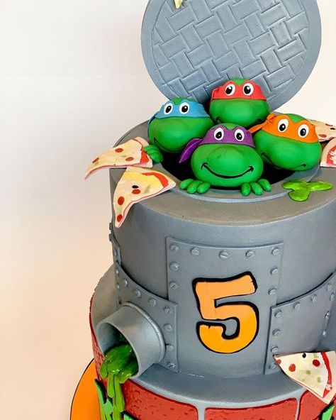 Ninja Turtles Cake Ideas, Tmnt Birthday Cake, Tmnt Cake Birthdays, Ninja Turtle Cake Ideas, Ninja Turtles Birthday Cake, Ninja Turtle Birthday Cake, Ninja Turtles Cake, Teenage Mutant Ninja Turtle Cake, Turtles Cake