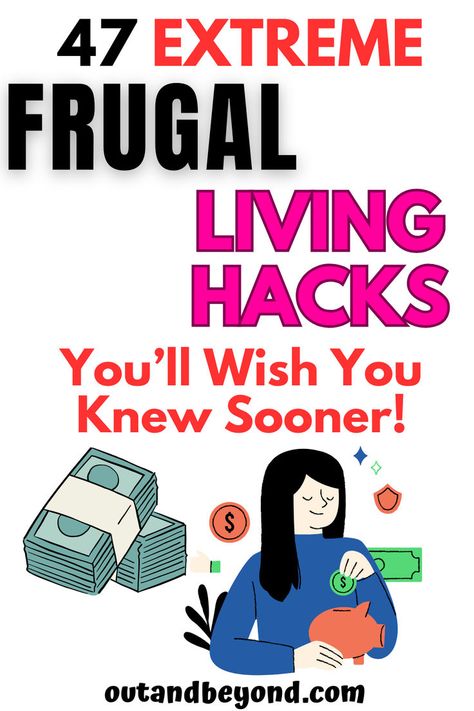 47 Extreme Frugality Hacks You Had No Idea Existed How To Be Frugal Tips, Extreme Frugal Living Tips, How To Be Frugal, Frugal Hedonism, How To Live Frugal, Frugal Aesthetic, Extreme Frugality, Frugal Living Ideas, Live Frugally