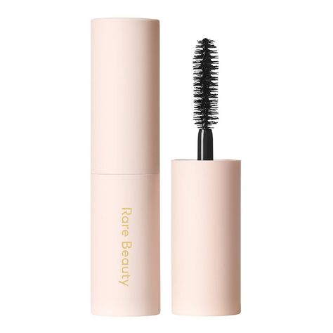 RARE BEAUTY Perfect Strokes Universal Volumizing Mascara Mini | SEPHORA UK Rare Beauty Mini Mascara, Rare Beauty Products, Lash Types, Perfect Mascara, Performance Makeup, Bath Body Works Candles, Sephora Skin Care, Stay Soft, Volumizing Mascara