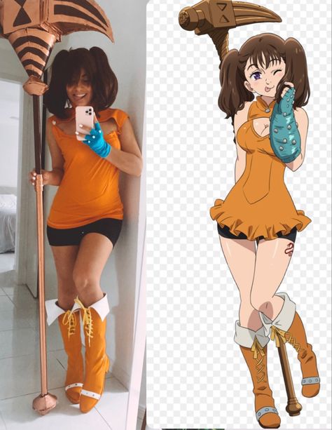 Diane Seven Deadly Sins, Seven Deadly Sins Cosplay, Comic Con Outfits, Ooga Booga, Cosplay Idea, Anime Ideas, Cosplay Inspo, Anime Cosplay Costumes, Drawing Anime Clothes