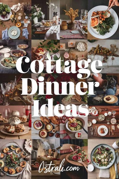 Discover 24+ mouthwatering cottage dinner ideas that will transform your mealtime into a cozy culinary experience. From hearty stews to comforting casseroles each recipe is designed to warm your heart and satisfy your taste buds. Embrace the charm of rustic cooking and create lasting memories with every delightful dish. Cottage Cooking Aesthetic, Rustic Recipes Dinners, Cottage Core Meals, Cottagecore Routine, Cottage Dinner Ideas, Cottagecore Meals, Cottage Core Cooking, Cottagecore Dinner, Cottagecore Food Recipes