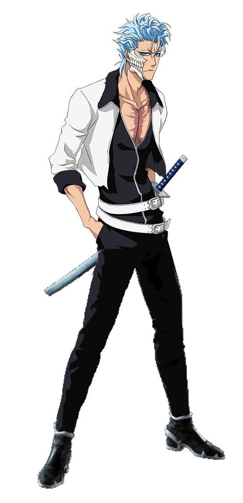 Bleach Grimmjow, Grimmjow Jaegerjaquez, Bleach Characters, Anime Backgrounds Wallpapers, Bleach (anime), Bleach Anime, Anime Background, Art Clothes, Dragon Ball Super