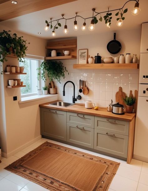 Desain Pantry, Apartment Decor Inspiration, Kitchen Inspiration Design, Home Design Decor, Dream House Decor, Dream Home Design, Home Decor Kitchen, Interior Design Kitchen, 인테리어 디자인