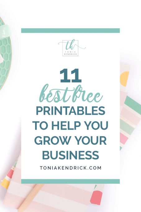 11 Best Free Printables To Help You Grow Your Business Small Business Planner Free Printables, Free Business Planner, Social Media Time Management, Business Organization Printables, Free Business Printables, Business Planner Printables, Small Business Printables, Business Planners, Abs Art