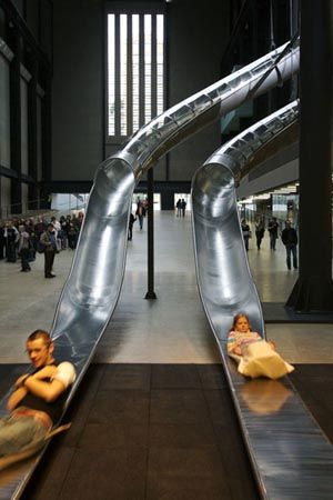 Detail, "Test Site", 2006, Installation view, Turbine Hall, Tate Modern, London, Photo: Attilio Maranzano Turbine Hall, Tate Modern London, Tate Modern, Museum Exhibition, Halle, Industrial Design, In London, Slides, London