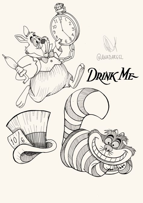 White Rabbit Alice In Wonderland Drawing, Alice In Wonderland Rabbit Drawing, Alice In Wonderland Tattoo Black, The White Rabbit Alice In Wonderland, Alice In Wonderland Art Drawing, Mad Hatter Hat Tattoo, Mad Hatter Hat Drawing, Draw Alice In Wonderland, Mad Hatter Tattoo Ideas