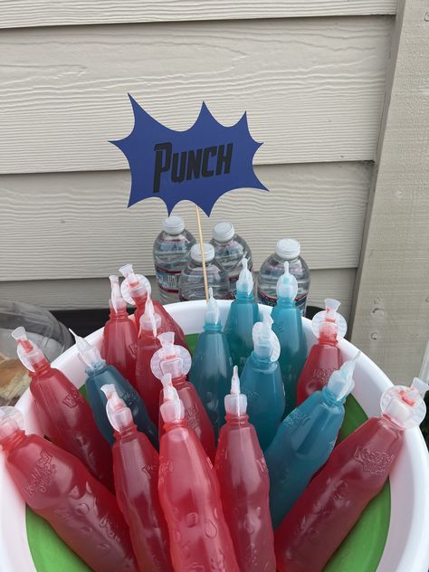 Spiderman Fourth Birthday Party, 4th Superhero Birthday Party, Marvel Birthday Party Decorations Diy, Avengers Food Party Ideas, Marvel Birthday Theme, Spidey And His Amazing Friends Themed Birthday Party, Spiderman Birthday Theme Decoration, 4 Year Birthday Party Spiderman, Simple Spiderman Birthday Party