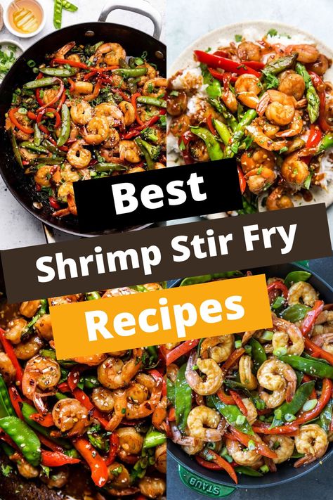 TOP 15 SHRIMP STIR FRY RECIPES FOR FLAVOR Seafood Stir Fry Recipe, Shrimp Stir Fry Recipes Healthy, Stir Fry Recipes Shrimp, Shrimp Stir Fry Recipes Easy, Shrimp Stir Fry Recipes, Stir Fry Shrimp, Shrimp Stirfry, Seafood Stir Fry, Shrimp Stir Fry Recipe