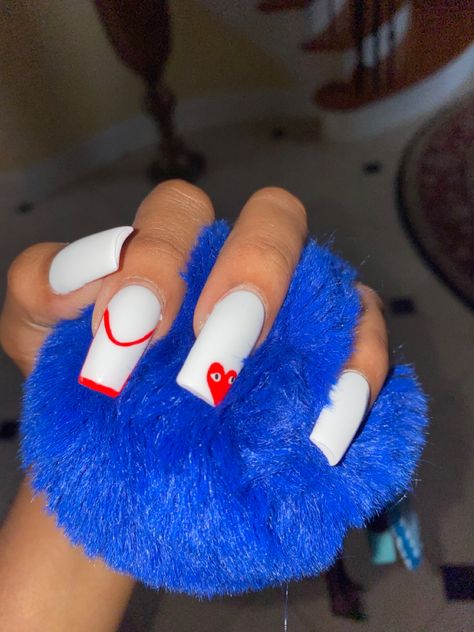 Comme Des Garcons Nails, Naild It, Coffin Nails Designs, Nails Designs, Comme Des Garcons, Coffin Nails, Nail Designs, Nails, Quick Saves