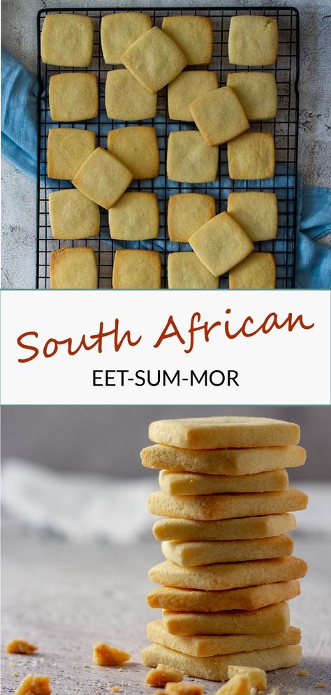 Eetsumor Biscuits Recipe, South African Biscuits Recipes, South African Biscuits, South African Biscuit Recipes, Eet Sum More Biscuits Recipe, African Cookies Recipes, South African Cookies, European Biscuits, Oil Biscuits Recipe