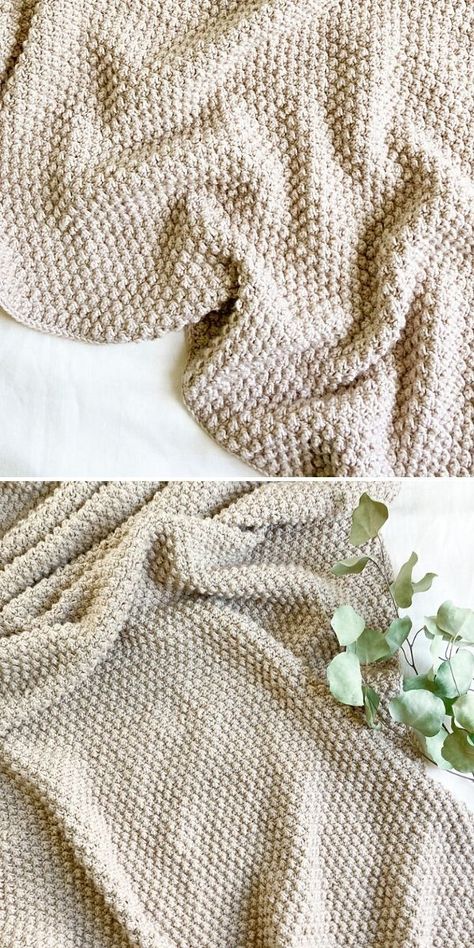 Crochet Blanket Patterns Worsted Weight Yarn, Crochet Cream Blanket, Modern Farmhouse Crochet Blanket, Crochet Blanket Farmhouse, Off White Crochet Blanket, Tight Crochet Blanket, Crochet Blanket Neutral, Comfy Crochet Blanket, Minimalist Crochet Blanket