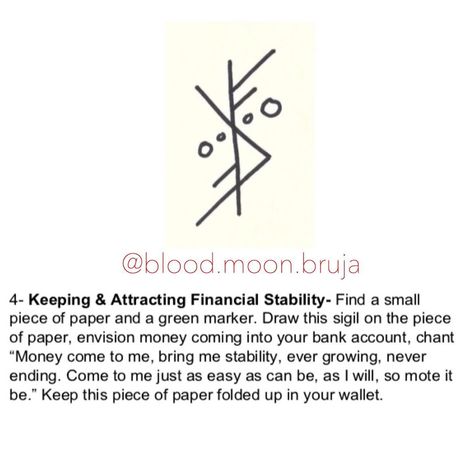 Nicole on Instagram: “I’m pretty sure I covered every Sigil you could need in my Prosperity & Abundance PDF. Yes, it does relate a lot to wealth but also an…” Wealth Sigils Symbols, Wealth Symbol Signs, Rune For Prosperity, Prosperity Rune Symbol, Runes For Abundance, Sigil For Money And Wealth, Sigil For Wealth, Sigil For Prosperity, Sigil For Financial Abundance