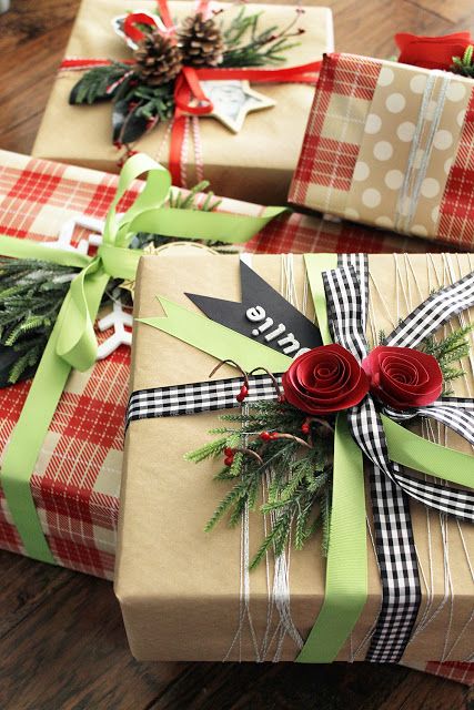 Presents Wrapped, Cute Gift Wrapping Ideas, Wrapping Inspiration, Wrapped Presents, Creative Wrapping, Elegant Gift Wrapping, Gift Wrapping Techniques, Gift Wrapping Ideas, Gift Wrapping Inspiration