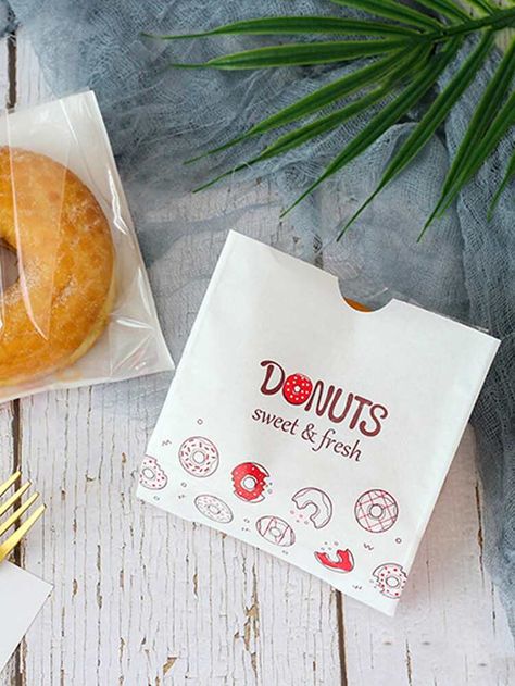 Free Returns ✓ Free Shipping On Orders $49+ ✓. 10pcs Donut Packing Bag- Parchment at SHEIN. Diy Supplies, Bagpack, Bakeware, Donuts, Keto Recipes, Batteries, Takeout Container, Dishwasher Safe, Oven