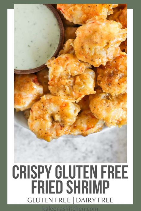 This gluten free fried shrimp recipe delivers all the crunch and flavor you love about regular fried shrimp but without any gluten. These shrimp are coated in a perfectly seasoned, gluten-free batter that fries up light and crispy. Gluten Free Fried Shrimp, Gluten Free Shrimp, Fried Shrimp Recipe, Gluten Free Popcorn, Free Popcorn, Popcorn Shrimp, Crispy Shrimp, Fried Shrimp, Shrimp Recipe