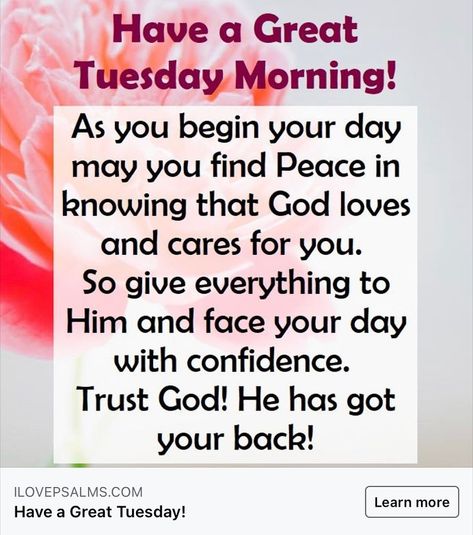 Godly Woman Daily on Instagram: “Tuesday Blessings! - Go to link in bio to read today’s Encouraging word. Don’t miss. Stay encouraged and blessed! 💛” Tuesday Blessings Scripture, Tuesday Encouragement, Tuesday Blessings Inspiration, Tuesday Blessings Mornings, Good Morning Saturday Wishes, Blessed Tuesday, Stay Encouraged, Tuesday Quotes Good Morning, Morning Scripture