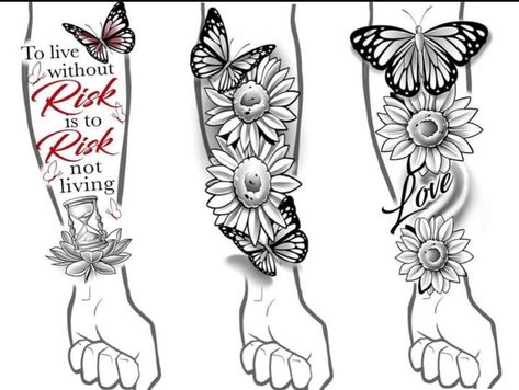 Full Sleeve Tattoo Black Woman, Forearm Tattoos For Women Meaningful, Forearm Sleeve Tattoos For Women Unique, Female Forearm Tattoo Ideas, Women Forearm Tattoo, Sleeve Tattoo Ideas For Women, Tattoo Therapy, Half Sleeve Tattoo Stencils, Delicate Tattoos For Women