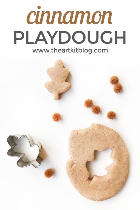 We've been making all sorts of naturally scented playdough lately and recently whipped up a batch of yummy smelling cinnamon playdough. Oh, it smells SO good! You know how much we love our homemade playdough (especially scented with essential oils or spices)! via @theartkit Homemade Cinnamon Playdough, Cinnamon Scented Playdough, How To Make Playdough, Cinnamon Playdough Recipe, Cinnamon Playdough, Cinnamon Play Dough, Easy Playdough, Scented Playdough, Germany Summer