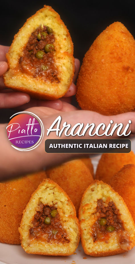 Sicilian Arancini Recipe, Sicilian Recipes Authentic, Italian Rice Balls Recipe, Italian Arancini, Arancini Rice Balls, Italian Rice Balls, Rice Balls Recipe, Stand Mixer Recipes, Quick Pizza Dough