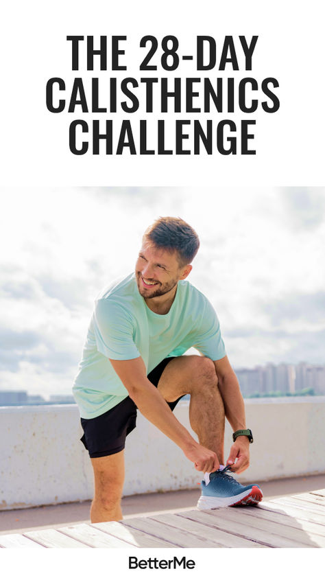 Are you tired of the same old gym routine and looking for a fresh, exciting way to improve your fitness? Look no further! The 28-day calisthenics workout challenge is here to revamp your exercise regimen and transform your body completely!  Excited? Click the link to find out more!  #BetterMeCalisthenics #Calisthenics #CalisthenicsWorkout #CalisthenicsWorkoutPlan #CalisthenicsExercises #CalisthenicsWorkoutForBeginners #CalisthenicsWorkoutPlan Daily Calisthenics Workout, Calisthenics Workout Challenge, 28 Day Calisthenics Workout, 28 Day Calisthenics Challenge, Calethstenics Workout, Beginner Calisthenics Women, Calisthenics Challenge, Calisthenics Workout For Beginners, Calisthenics Workout Plan