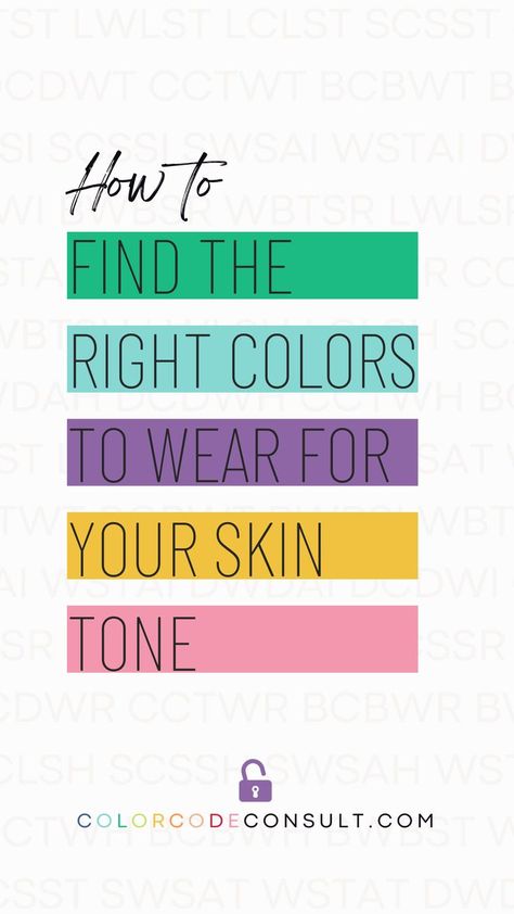 How to Find the Right Colors to Wear for Your Skin Tone Best Colors For Cool Skin Tones, Color Theory For Skin Tones, How To Know My Color Palette, Finding Your Color Palette Clothing, Best Colors For Pale Skin Clothes, What Color Do I Look Best In, Colors For Summer Skin Tone, How To Figure Out Your Color Palette, How To Find Out What Colors Look Best On You