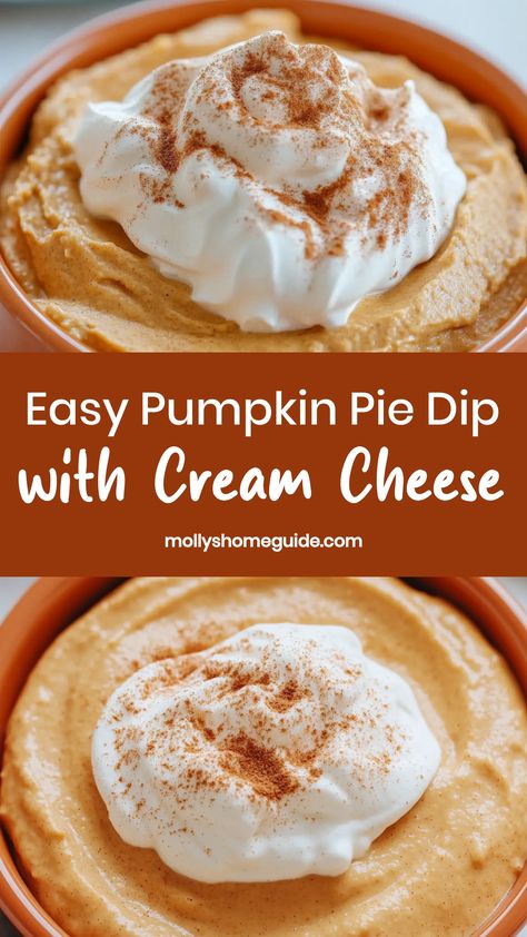 Indulge in the ultimate fall treat with this creamy and flavorful pumpkin pie dip with cream cheese. Perfect for gatherings or cozy nights in, this easy-to-make dip will satisfy your seasonal cravings. The rich blend of pumpkin and cream cheese makes every bite a delightful experience. Serve it with graham crackers, apple slices, or pretzels for a delicious snack that everyone will love. Cheese All Pumpkin, Pumpkin Dip For Ginger Snap Cookies, Pumpkin Cream Cheese Dip Easy, Pumpkin Apple Dip, Pumpkin Fluff Dip With Cream Cheese, Easy Pumpkin Pie Dip, Cream Cheese Cheese Dip, Pumpkin Pie Fluff Recipe, Pumpkin Pie Fluff Dip