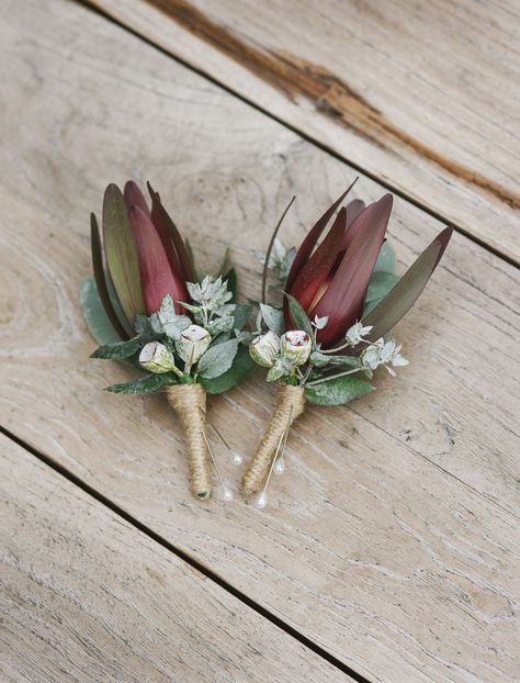 Rustic Signage, Protea Wedding, Violet Wedding, Button Holes Wedding, Garden Wedding Reception, Australian Flowers, Wedding Reception Flowers, Jewel Tone Wedding, Australian Native Flowers