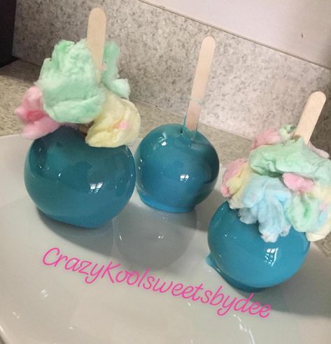 CrazyKoolSweetsByDee on Instagram: “Working with colors ... cotton candy apple  CrazyKoolsweetsbydee #treats #stuffedapples #exoticcandy #sweettooth #bookme #shopwithme…” Cotton Candy Apples, Candy Apples, Birthday Cupcakes, Cotton Candy, Sweet Tooth, Cupcake Cakes, Candy, Cake, Birthday