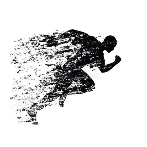 Illustration about Splash runner silhouette, ink running man. Grungy vector silhouette. Illustration of race, fast, concept - 72693337 Running Vector Illustration, Running Man Silhouette, Runner Illustration, Runner Silhouette, Running Graphic, Splash Vector, Running Vector, Running Silhouette, Nike Runners