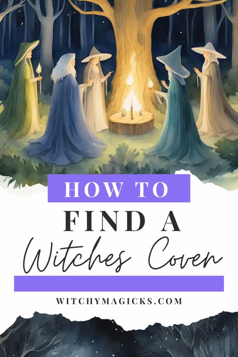 Unlock the power of sisterhood and spiritual kinship by discovering how to join a witches coven! Our guide walks you through the process of connecting with magical communities, understanding coven dynamics, and finding your place within a sacred circle. Are you ready to embrace the magic of collective witchcraft? Join us on this enchanting quest! #WitchesCoven #Sisterhood #MagicalCommunity #CovenLife Covens Witches, Witches Coven, Spells That Actually Work, Interpersonal Conflict, Witch Coven, Teen Witch, Green Witchcraft, Sacred Circle, Witch Craft