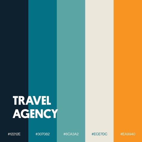 Color palette suggestions for every project. 🎨✨ Whatsapp: (81) 3115-7050 - - - - - #mty #spgg #mexico #marketing #digitalmarketing #branding #design #creativeagency #communitymanager #agenciacreativa #creativo #socialmedia #publicidad #redessociales #monterrey #diseño #mercadotecnia #digital #graphicdesign #webdesign #editorialdesign Travel Agency, Color Palette, Branding Design, Branding, Marketing, Travel, Quick Saves, Color, Design