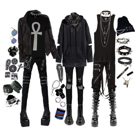 Different Kinds Of Goth, Goth Fashion Male, Goth Clothes Men, Goth Boy Aesthetic, Male Goth Outfits, Goth Guy Outfits, Goth Boy Outfits, Male Goth, Goth Outfits Men