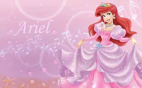 Ariel Pink Dress, Princesa Ariel Disney, Ariel Wallpaper, Ariel Pink, Little Mermaid Wallpaper, Mermaid Wallpaper, Cosplay Reference, Mermaid Wallpapers, Disney Princess Aurora